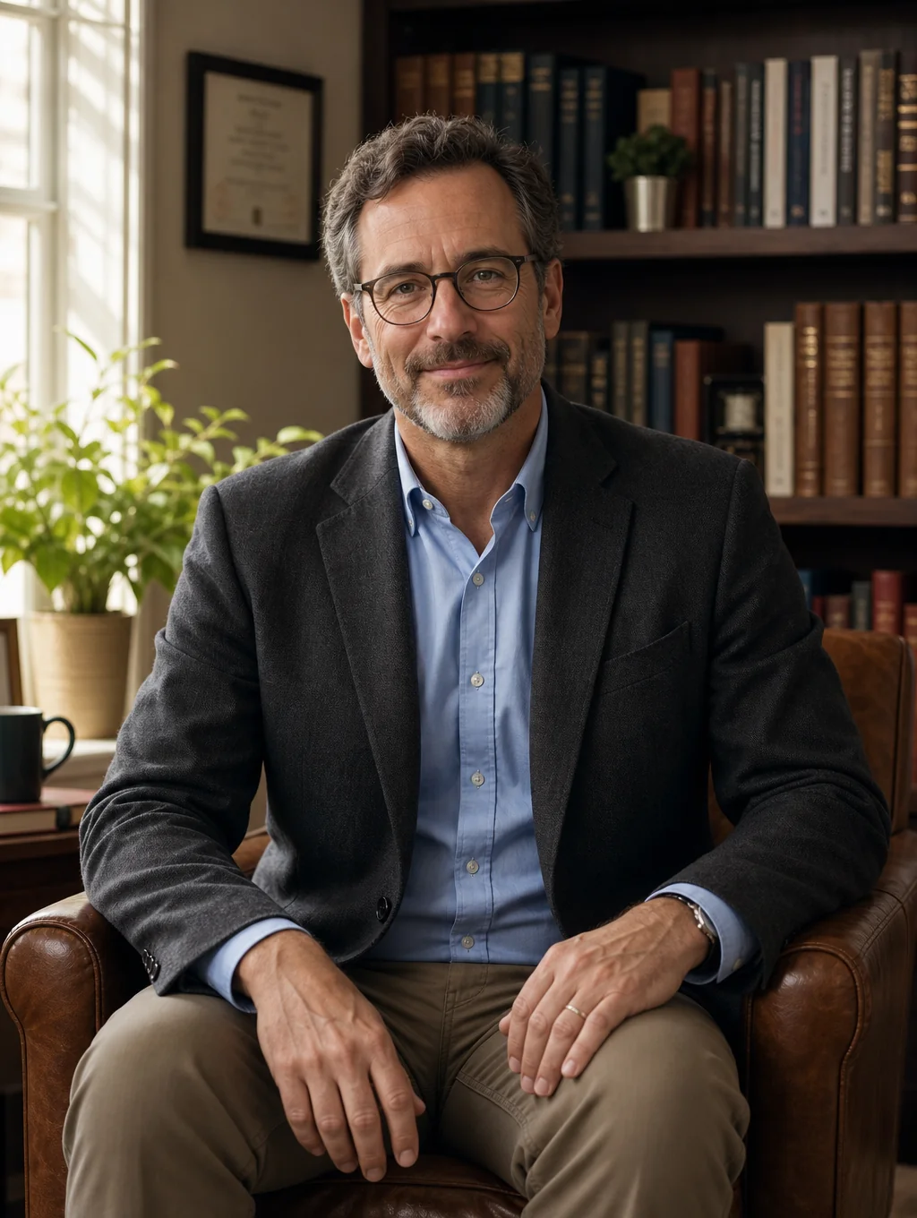 Alex Rivera, Founder and Licensed Therapist at Harmony Wellness Center