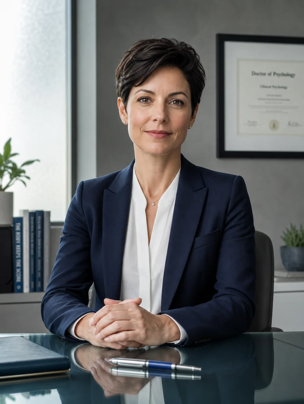Dr. Maya Lin, Clinical Psychologist specializing in trauma recovery